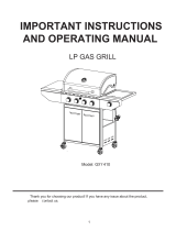 The Home Depot GXY410 User manual