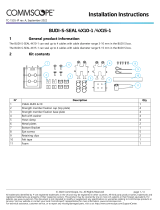 CommScope BUDI-S-SEAL 4X10-1 User manual