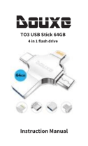 DOUXE TO3 USB Stick 64GB User manual