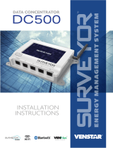Venstar DC500 Surveyor Energy Management System User manual