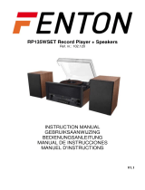 Fenton RP135WSET User manual