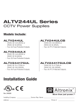 Altronix ALTV244UL User manual