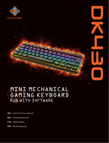 Deltaco Gaming WK85R User manual