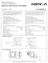 NAMRON 220-240V- 50Hz LED Dimmer TW 250W User manual
