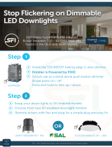 PIXIE Stop Flickering on Dimmable LED Downlights User manual