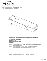 Maxim Lighting 88960WT User manual