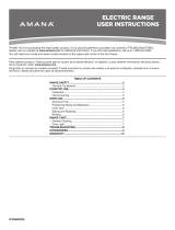 Amana ACR2303MFW Owner's manual