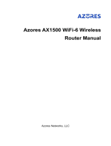 AZORES AX1500 User manual