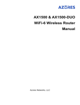 AZORES AX1500 User manual