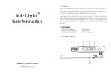 Mi-Light Mi Light FUTD01 DMX512 LED Transmitter User manual