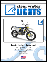 ClearWater Lights Husqvarna 701 User manual