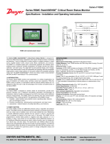 Dwyer RSMC StabiliSENSE Critical Room Status Monitor User manual