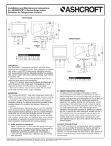 Ashcroft L-Series Snap Action Switches for Temperature Control User manual
