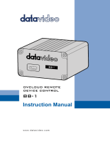 DataVideo BB-1 User manual