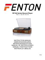 Fenton RP106 Series User manual