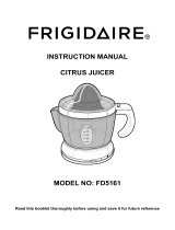 Frigidaire FD5161 User manual