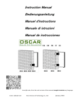 Oscar OS Series User manual