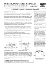 Zurn Wilkins 3-375ASTROSY-A User manual