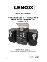 Lenoxx CD7400N User manual