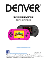 Denver GMP-240MK3 User manual