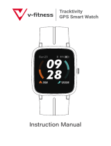 v-fitness ID205G Tracktivity GPS Smart Watch User manual