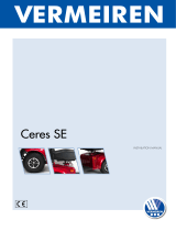 Vermeiren Ceres SE Heavy Duty Mobility Scooter User manual