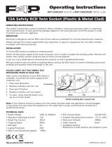 F4P WPT13ARCDS/P 13A User manual