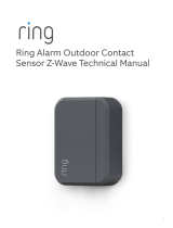 Ring Alarm Outdoor Contact Sensor Z-Wave User manual