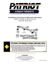 Patriot Exhaust H8066-1 User manual