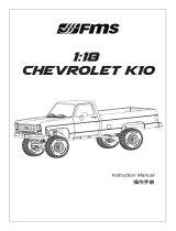 FMS 1:18 Chevrolet Chevy K-10 Scaler Rtr Car Kit User manual
