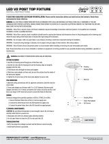 PQL-83441PC LED V2 Post Top Fixture