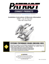 Patriot Exhaust H8067-1 User manual