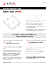 Linmore LED AD1 ACE LED Door Kit User manual