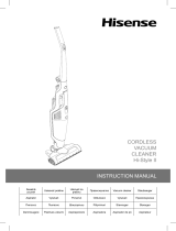 Hisense Cordless vacuum User manual