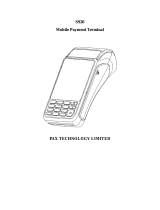 Pax Technology S920 User manual