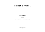 Fisher & Paykel RGV3305L User manual