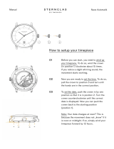 sternglas Automatic Naos Watch User manual