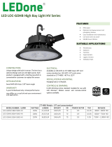 LEDone HV Series LED LOC-GDHB High Bay Light User manual