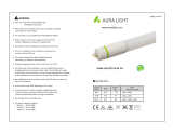 Aura Light LED Opti T8 HF G3 User manual