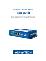 Advantech ICR-3200 User manual