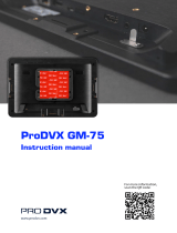 Prodvx GM-75 User manual