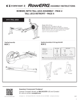 Concept2 RowERG User manual