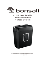 Bonsaii C237-B User manual
