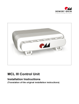 dewert okin MCL III User manual