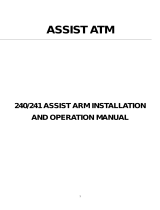 Major 240 241 Tire Changer Assist Arm User manual