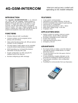 QUANTEK 44G-GSM-INTERCOM User manual