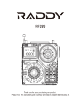 Raddy RF320 User manual