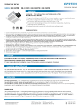Ortech OD-9005PB User manual