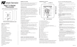 Network Thermostat NetX User manual