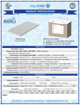 AquaStar MAHC-1 Series User manual